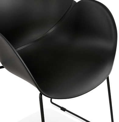 Design Stoel ROXAN Zwart-Zwart