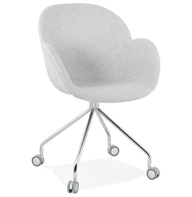 Design Stoel NESLY Lichtgrijs