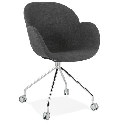 Design Stoel NESLY Donkergrijs