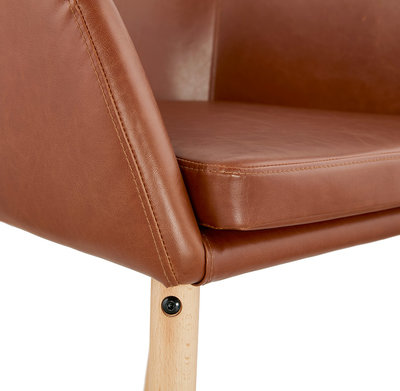 Design Stoel MADOX Bruin