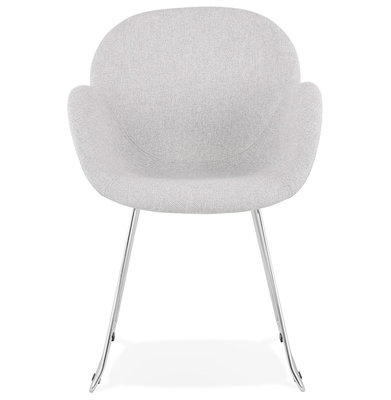 Design Stoel TEXINA Lichtgrijs