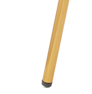 Eetkamerstoel AGATH Blauw-Goud