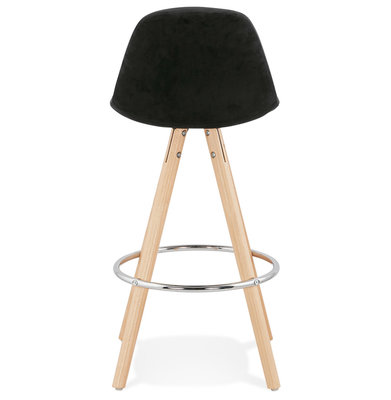 Barkruk FRANKY MINI 65 Zwart-Naturel