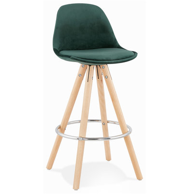 Barkruk FRANKY MINI 65 Groen-Naturel