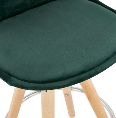 Barkruk FRANKY MINI 65 Groen-Naturel
