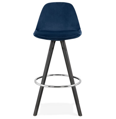 Barkruk FRANKY MINI 65 Blauw-Zwart