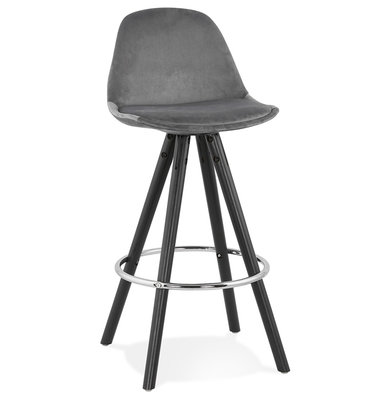 Barkruk FRANKY MINI 65 Grijs-Zwart