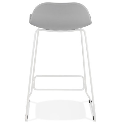 Barkruk SLADE MINI Grijs-Wit