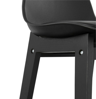 Barkruk TUREL MINI Zwart-Zwart