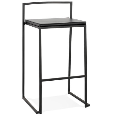Barkruk CARO MINI Zwart-Zwart
