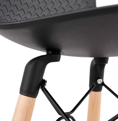 Barkruk DETROIT MINI Zwart