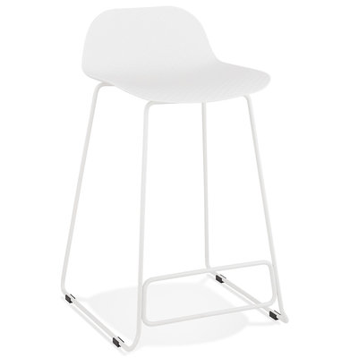 Barkruk SLADE MINI Wit-Wit