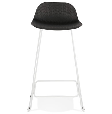 Barkruk SLADE Zwart-Wit