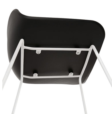 Barkruk SLADE Zwart-Wit
