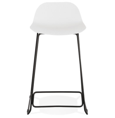 Barkruk SLADE MINI Wit-Zwart