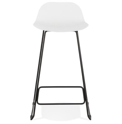 Barkruk SLADE Wit-Zwart