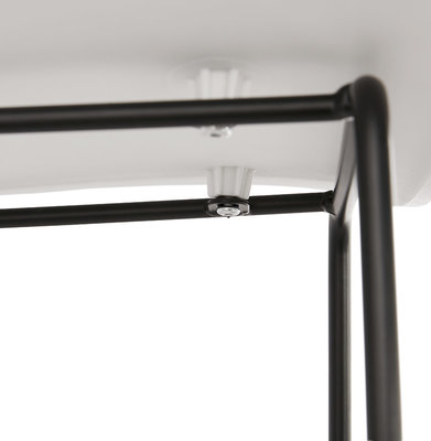 Barkruk SLADE Wit-Zwart