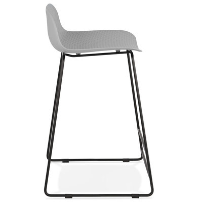 Barkruk SLADE MINI Grijs-Zwart