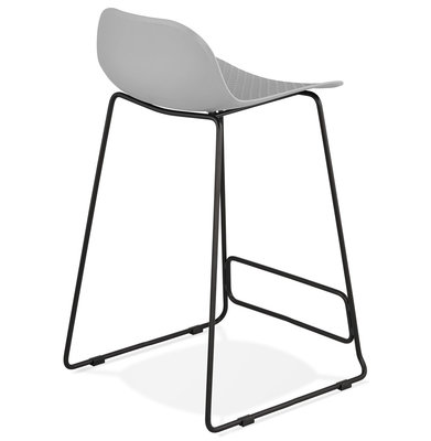 Barkruk SLADE MINI Grijs-Zwart