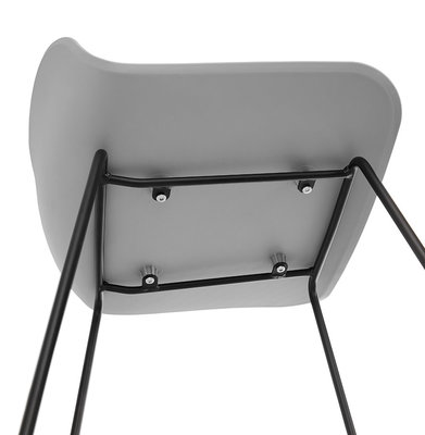 Barkruk SLADE MINI Grijs-Zwart