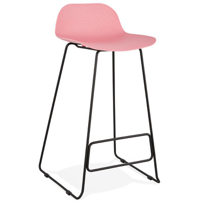 Barkruk SLADE Roze-Zwart