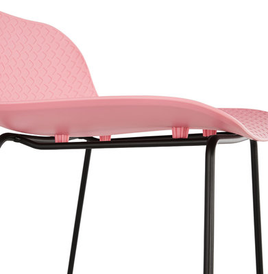 Barkruk SLADE Roze-Zwart