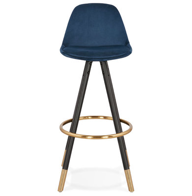 Barkruk CARRY Blauw-Zwart