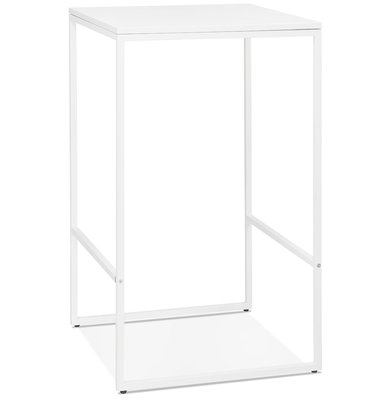 Bartafel MILLIE Wit-Wit 60x60x102cm