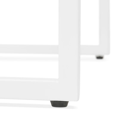 Bartafel MILLIE Zwart-Wit 60x60x102cm