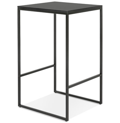 Bartafel MILLIE Zwart-Zwart 60x60x102cm