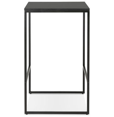 Bartafel MILLIE Zwart-Zwart 60x60x102cm