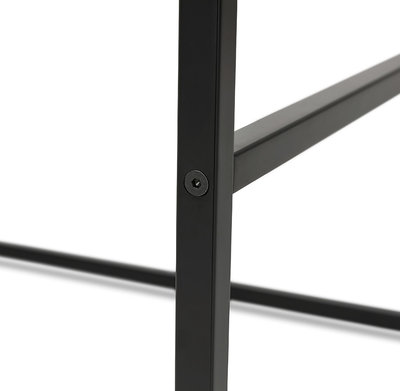 Bartafel MILLIE Zwart-Zwart 60x60x102cm