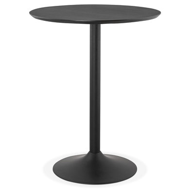 Bartafel PINCHO Zwart 90x90x110cm