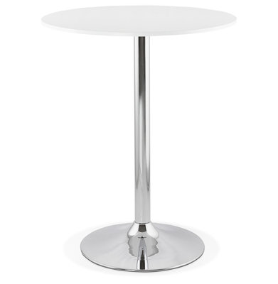 Bartafel LYNN Wit 90x90x110cm