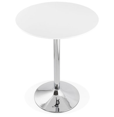 Bartafel LYNN Wit 90x90x110cm