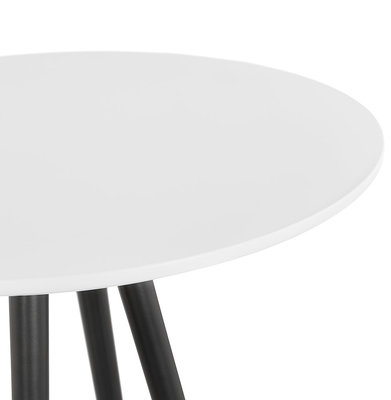 Bartafel DEBOO Wit-Zwart 60x60x110cm