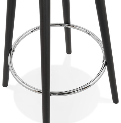 Bartafel DEBOO Wit-Zwart 60x60x110cm