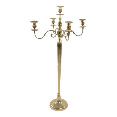 Kandelaar Classic alu goud 144cm