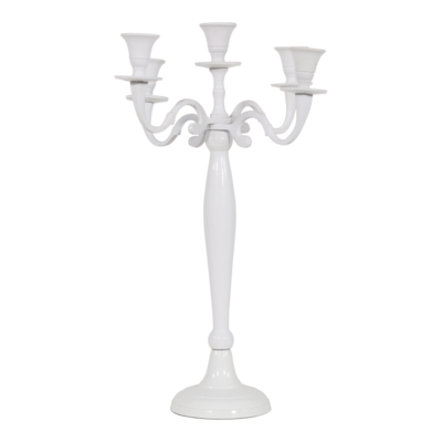 Kandelaar Classic alu wit 40,5cm