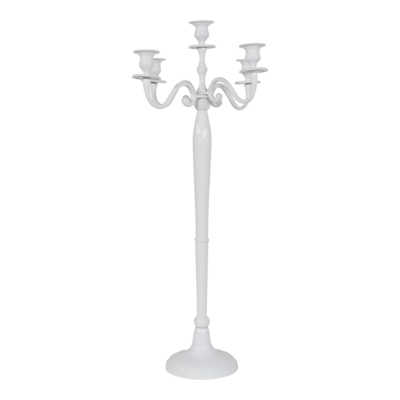 Kandelaar Classic alu wit 78cm