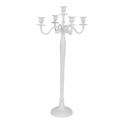 Kandelaar Classic alu wit 78cm