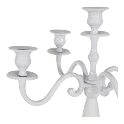 Kandelaar Classic alu wit 78cm