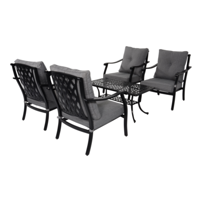 Gietaluminium lounge stoel Queens