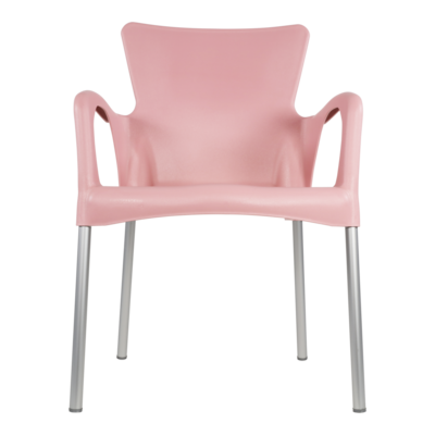 Stapelstoel Bella roze