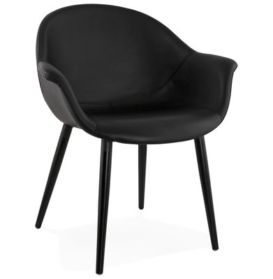 Design Stoel MELROSE Zwart