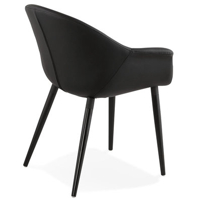Design Stoel MELROSE Zwart