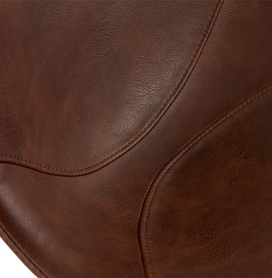 Eetkamerstoel BEDFORD Bruin-Zwart