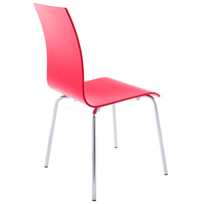 Eetkamerstoel (niet stapelbaar) CLASSIC Rood