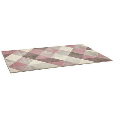 Vloerkleed MUOTO 160x230 cm Rose