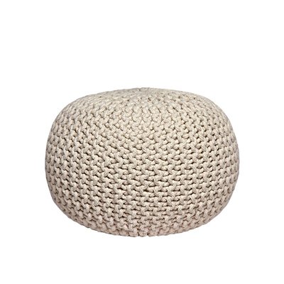 LABEL51 - Poef Gebreid 50x50x35 cm M